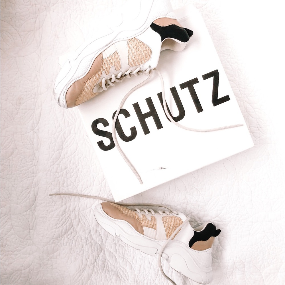 Schutz Jackye Dad Sneakers w/ Box